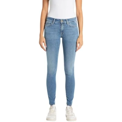 Afbeelding van Replay New Luz Jeans voor dames, 009, medium blue., 28W x 30L