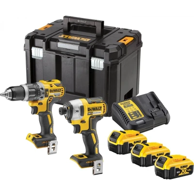 Afbeelding van DeWalt DCK266P3T accu set DCD796 + DCF887 in T Stak koffer 18v 5.0Ah Li ion 3e QW