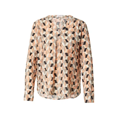 Afbeelding van s.Oliver Strukturierte MIT Vausschnitt Blouse, Dames, Maat: 36, Mango