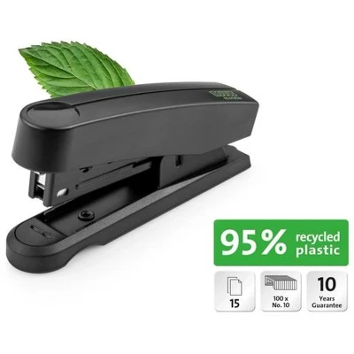 Afbeelding van Novus Office B10 PRO re+new schwarz 020 1957 Nietmachine Zwart Nietcapaciteit: 10 vel (80 g/m²)