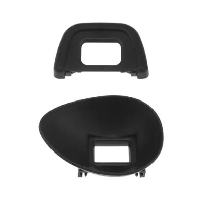 Afbeelding van the Lord of Tools 2 stuks Oculair oogschelp DK 23 Zoeker Oogbeker Rubber Camera Protector Vervanging Compatibel met Nikon D750 D610 D600 D7200 D7100 D7000 D5100 D5000 Zwart