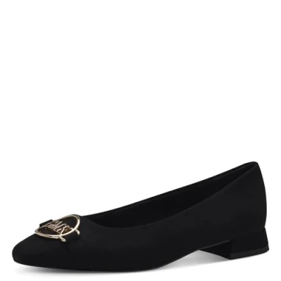 Afbeelding van MARCO TOZZI Ballet Flat by Guido Maria Kretschmer 2 82102 42 dames, Black, 39 EU