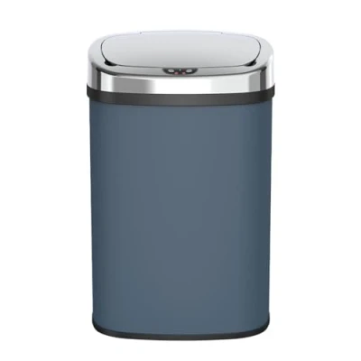 Afbeelding van Automatische keukenprullenbak MAJESTIC KITCHEN MOVE 58 L Matgrijs roestvrij staal met rand