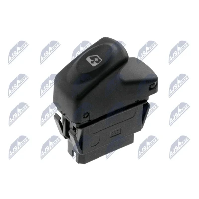 Afbeelding van NTY EWS RE 010 Schakelaar, raamopener Rechts voor, Links achter, achter RENAULT: CLIO 2, Kangoo I, I Express