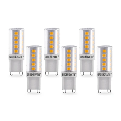 Afbeelding van G9 LED Lamp 3.5W SMD Warm Wit 6 Pack