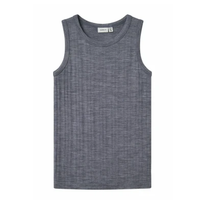 Afbeelding van Name it Top voor kinderen, Maat: 134/140, Folkstone gray