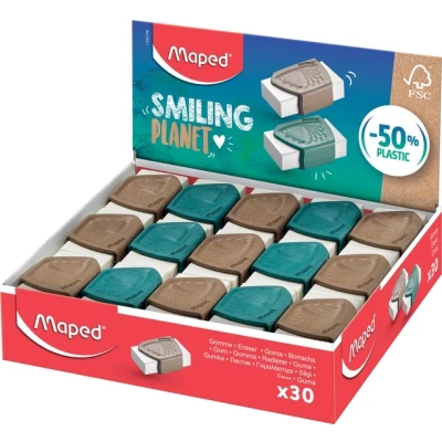 Afbeelding van Maped Smiling Planet Gum, Display Van 30 Stuks Gum