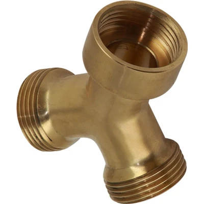 Afbeelding van Bonfix Messing Y stuk 3/4&quot;x3/4&quot;x3/4&quot;