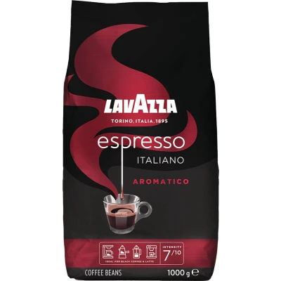 Afbeelding van 25% korting met code Lavazza koffiebonen Espresso Italiano Aromatico 1 stuk kg