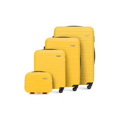 Afbeelding van Wittchen SET Groove LINE Collection Kofferset, Maat: One Size, Yellow