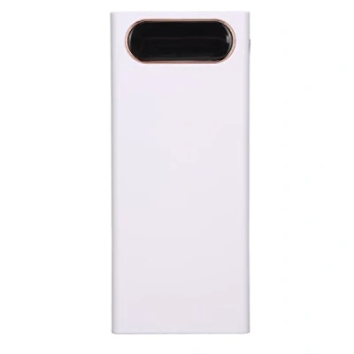 Afbeelding van 16x18650 Externe Batterijbehuizing, 2 USB uitgang DIY powerbank, Plastic Omhulseldoos met Lcd scherm, Powerbankbehuizing, Drie Micro /type C ingangen, Klein en Licht Ontwerp(wit)