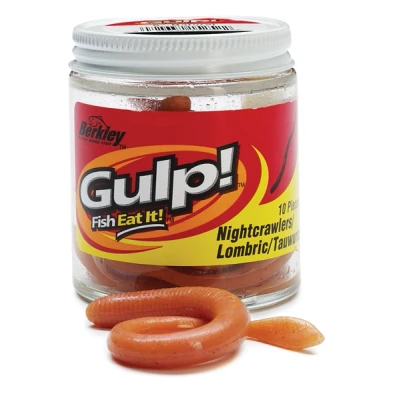 Afbeelding van Berkley Gulp Nightcrawler Tauwurm bruin