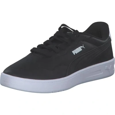 Afbeelding van PUMA Korte Lally Sneakers voor dames, Zwart Wit, 42 EU