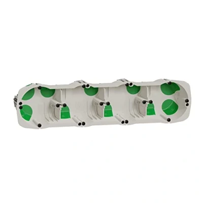Afbeelding van Multifix Air, waterdichte box, 4 plekken, afstand 71 mm, diameter 67 diepte 47 mm.