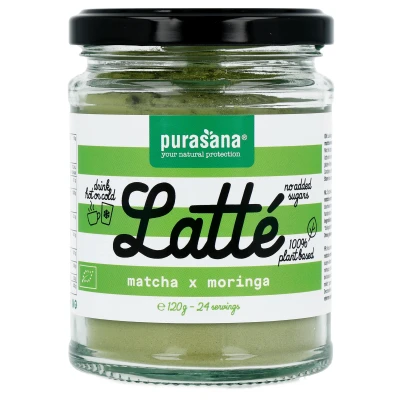 Afbeelding van Purasana Latté Matcha &amp; Moringa