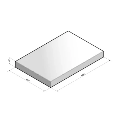 Afbeelding van Kijlstra tegel 40x60x6 Cm Grijs Komo De 40x40 is een veelzijdige bestratingsoptie
