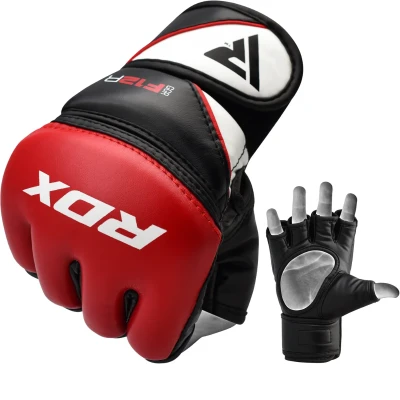 Afbeelding van RDX Sports Grappling Gloves Model GGRF 12 Rood XL