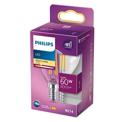 Afbeelding van Philips Led Classic 60W E14 Ww P45 Cl Nd Srt4 Verlichting