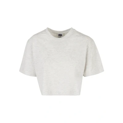 Afbeelding van Urban Classics Tshirt basic, Dames, Maat: Small, Lightgrey