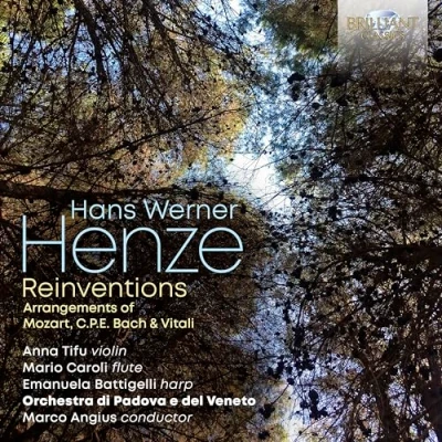 Afbeelding van Orchestra di Padova e del Veneto, Marco Angius Henze: Reinventions Arrangements Of Mozart, C.P.E.Bach &amp; Vitali (CD)