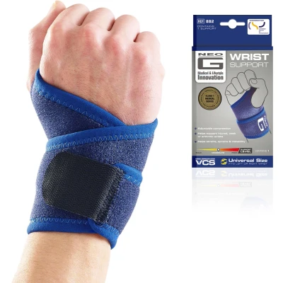 Afbeelding van Neo G Polsbrace Voor Artritis, Gewrichtspijn, Verstuikingen en Verrekkingen Polsbandage met Verstelbare Compressie Handsteun Rechter of Linkerhand Medisch Hulpmiddel Klasse 1