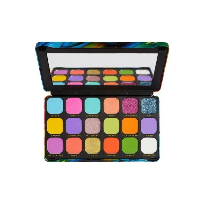 Afbeelding van Makeup Revolution Eyeshadow Palette Forever Flawless BIRD OF Paradise Oogschaduwpalet, Dames, Maat: 19.8 g, Multi