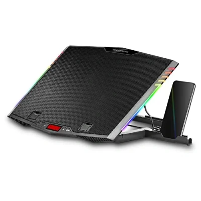 Afbeelding van Mars Gaming MNBC5, Koelkast 19 Inch ARGB, 6 Ventilatoren, Mobiele Houder