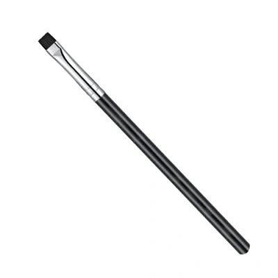 Afbeelding van Wenkbrauwkwast, Eyelinerkwast, Plat Afgeschuinde Platte Eyelinerborstel, Wenkbrauwkwasten, Make up Gereedschap