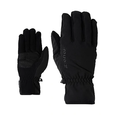 Afbeelding van Ziener IMPORT multisport functionele outdoorhandschoenen voor volwassenen, winddicht, ademend, zwart (black), 9,5