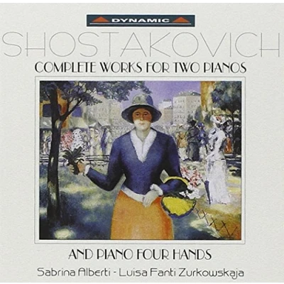 Afbeelding van Luisa Fanti Zurkowskaja &amp; Sabrina Alberti Shostakovich: Complete Works For Two Pianos And Piano Four Hands (CD)