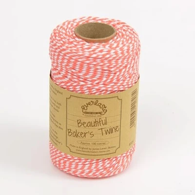 Afbeelding van Everlasto Baker Twine Originele spoelen, 100 m, aardbeien, 2 mm