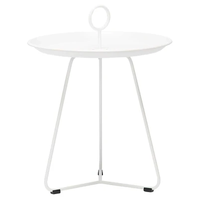 Afbeelding van Bijzettafel Houe Eyelet Tray Table Ø45 White
