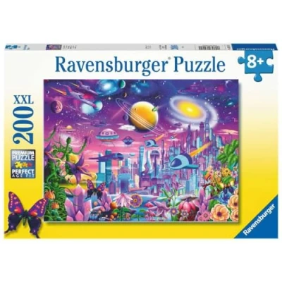 Afbeelding van Ravensburger Kinderpuzzel 200 XXL Kosmische stad
