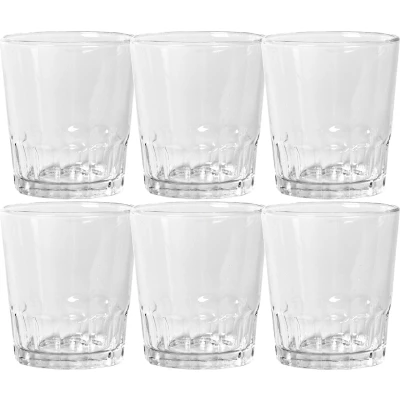 Afbeelding van 12x Stuks shotglazen/shotjes transparant glas 110 ml 6 cm Shotglazen