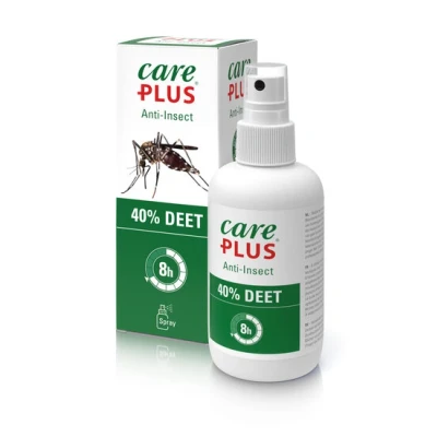 Afbeelding van 2x Care Plus Anti Insect Spray 40% Deet 200 ml