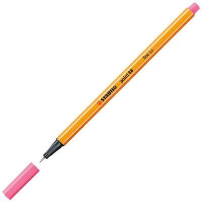 Afbeelding van STABILO point 88 Fineliner 0,4 mm Licht Roze per stuk
