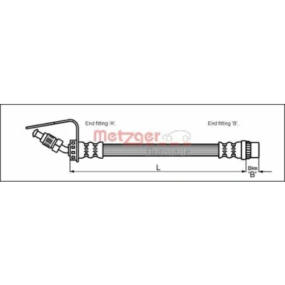 Afbeelding van Remslang METZGER 4114762