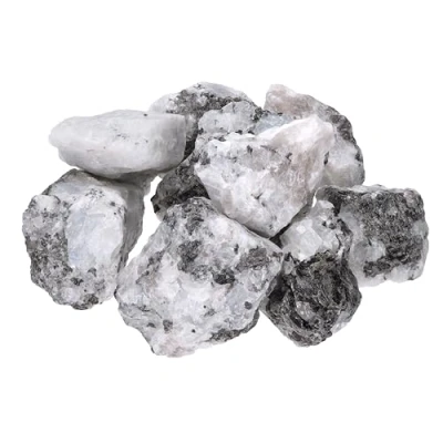 Afbeelding van Regenboog maansteen, waterstenen, 100% natuurlijke ruwe stenen, 300 gram Lebensquelle Plus