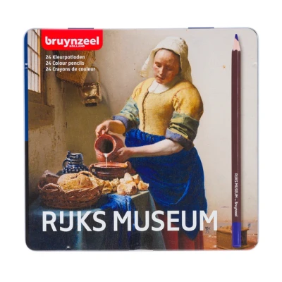 Afbeelding van Kleurpotloden Bruynzeel Melkmeisje blik à 24 stuks assorti