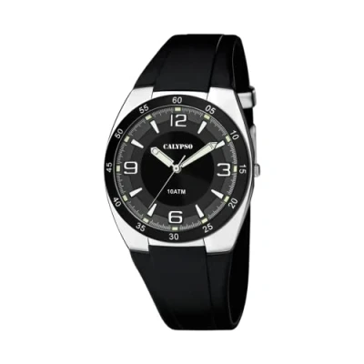 Afbeelding van Calypso K5753/3 analoog tiener horloge 40 mm 100 meter zwart