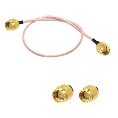 Afbeelding van Vecys SMA Antenne Verlengkabel Male naar Pigtail Kabel WLAN RG316 12&quot;/30CM voor WiFi Draadloos Netwerk 2G 3G 4G Router GSM Bluetooth LAN
