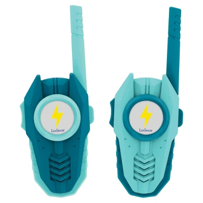 Afbeelding van Lexibook, Walkie talkies, Voice transmission up to 250 metres / 820 feet, HD sound, Radio transmission, Indicator light, Communication game, Battery powered, Blue, TW19