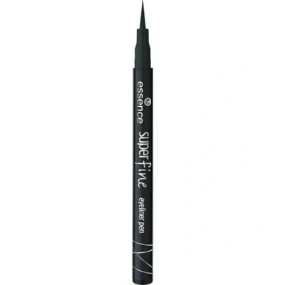 Afbeelding van essence cosmetics ES772670 Super Ultra eyeliner pen, Eye Liner, nr. 01 zwart, definieerend, langdurig, veganistisch, zonder parfum, alcohol (1 ml),0,28g,01 Deep zwart