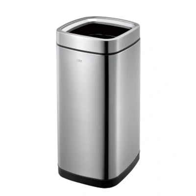 Afbeelding van Afvalbak EKO Laguna 35L Zilver