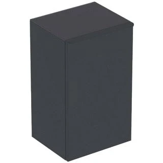 Afbeelding van Geberit smyle zijkast vierkant wand 1x deur spaanplaat 600 x 360 326mm hxbxd mat lava 500 jk 1