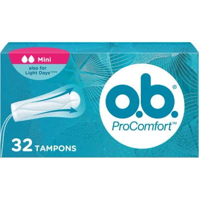 Afbeelding van OB Tampons ProComfort Mini 32 stuks