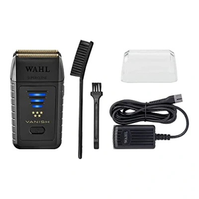Afbeelding van Wahl 5 sterren Vanish scheerapparaat, Kapper Folie Sluiten Scheren, Afwerking Gereedschap, Blending, Lichtgewicht, Draadloos, Kappers Benodigdheden