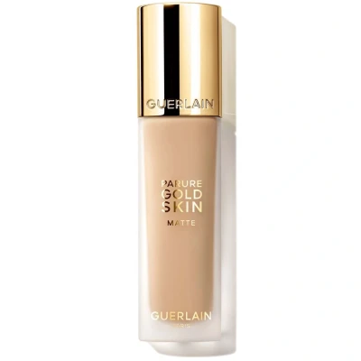Afbeelding van Guerlain Parure Gold Skin Matte Foundation Fluide 3.5N