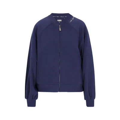 Afbeelding van Sweatjack SCHMUDDELWEDDA L / Maritiem 80% Gerecycled Katoen 20%