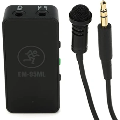 Afbeelding van Mackie EM 95ML Phone/Camera Lavalier Microfoon met Amp
